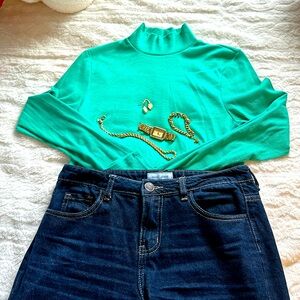 Teal Long sleeve
